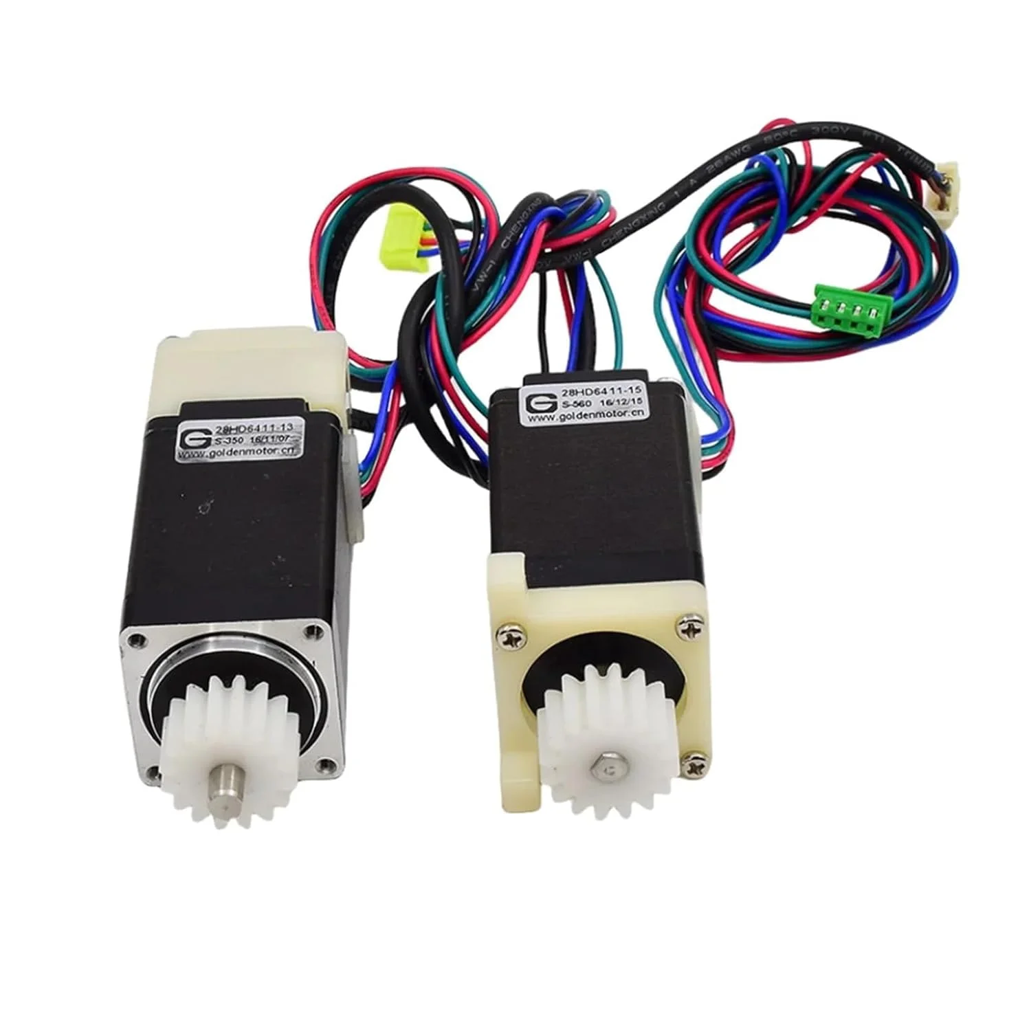 استارتر الکترونیکی پله ای 2 فاز 4 سیم 8 28 میلی متری تک محور/دو شفت 28BY برای پرینتر سه بعدی ربات استارتر موتور SMT