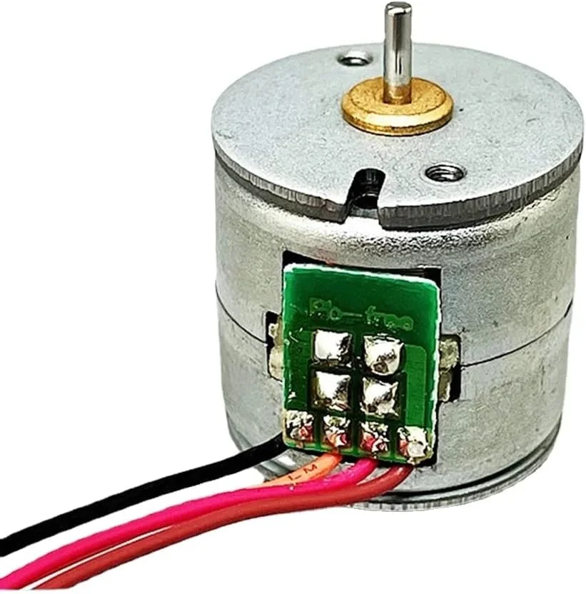 موتور پله ای مینیاتوری 20 میلی متری 2 فاز 4 سیم DC5V 20BY برای لوازم جانبی موتور پرینتر سه بعدی