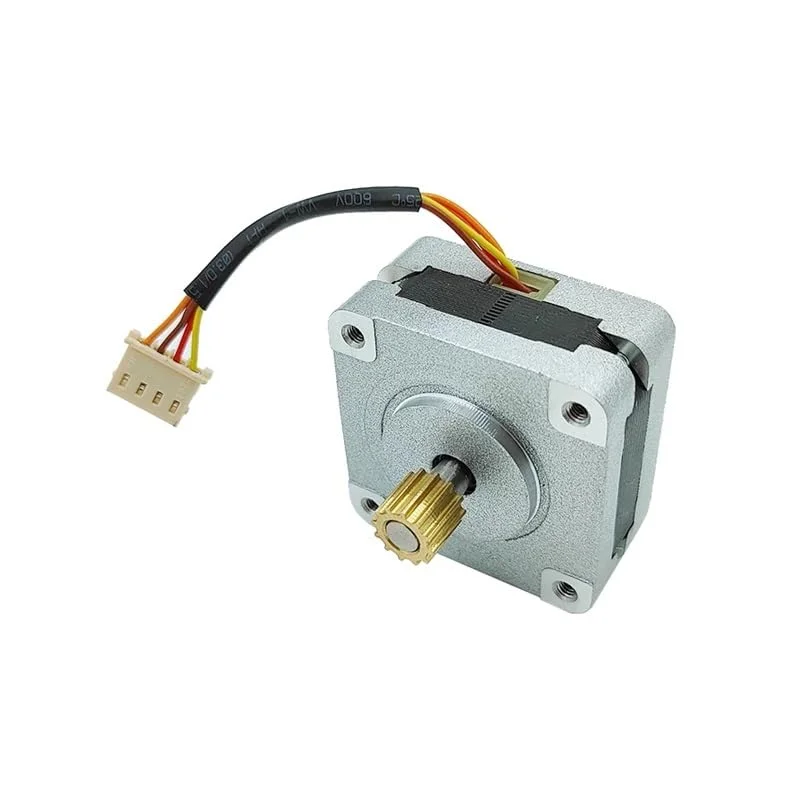 استپ موتور هیبریدی نازک NEMA 16 39MM با زاویه 1.8 درجه، 2 فاز، 4 سیم، شفت 5 میلی متری قرقره ای برای پرینتر سه بعدی، دستگاه CNC ربات و موتور دستگاه حکاکی