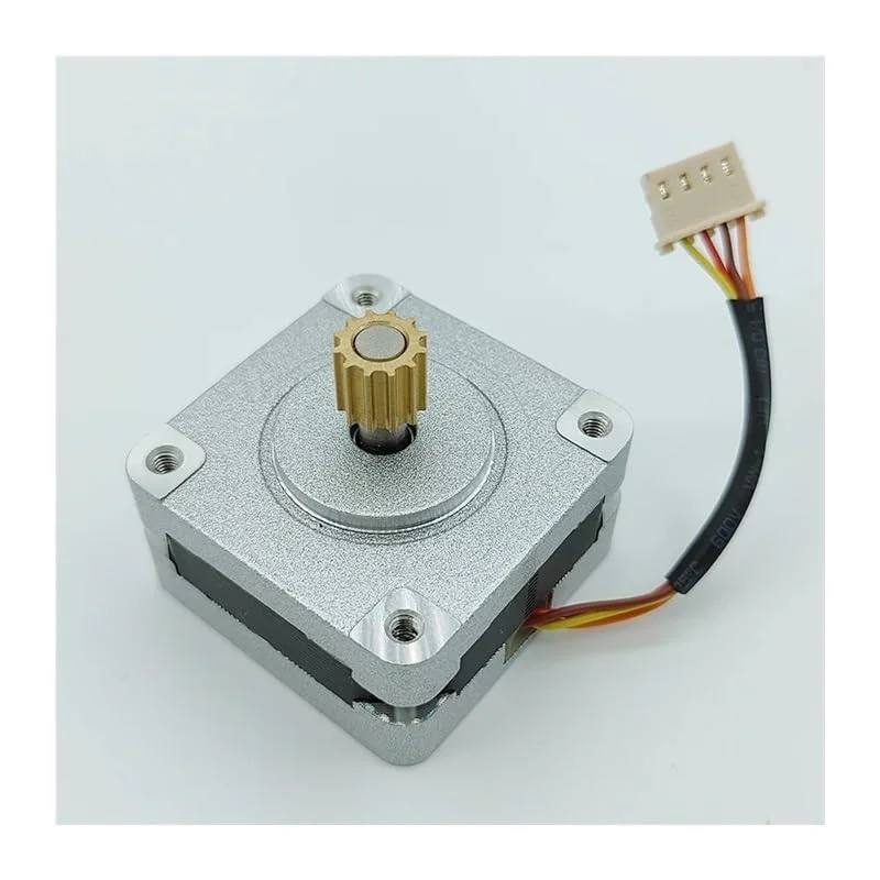 استپ موتور هیبریدی نازک NEMA 16 39MM با زاویه 1.8 درجه، 2 فاز، 4 سیم، شفت 5 میلی متری قرقره ای برای پرینتر سه بعدی، دستگاه CNC ربات و موتور دستگاه حکاکی