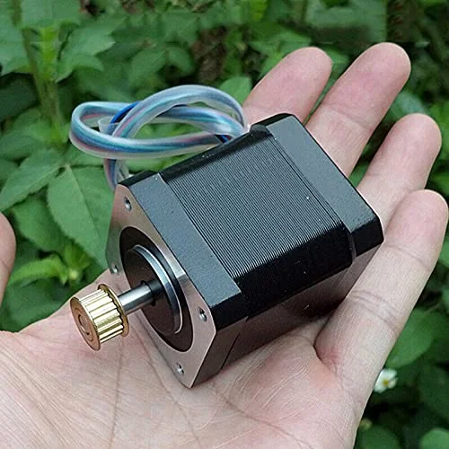 موتور پله ای 17 دو فاز 4 سیم 42 میلی متری 1.8 درجه برای پرینتر سه بعدی CNC ربات 42H