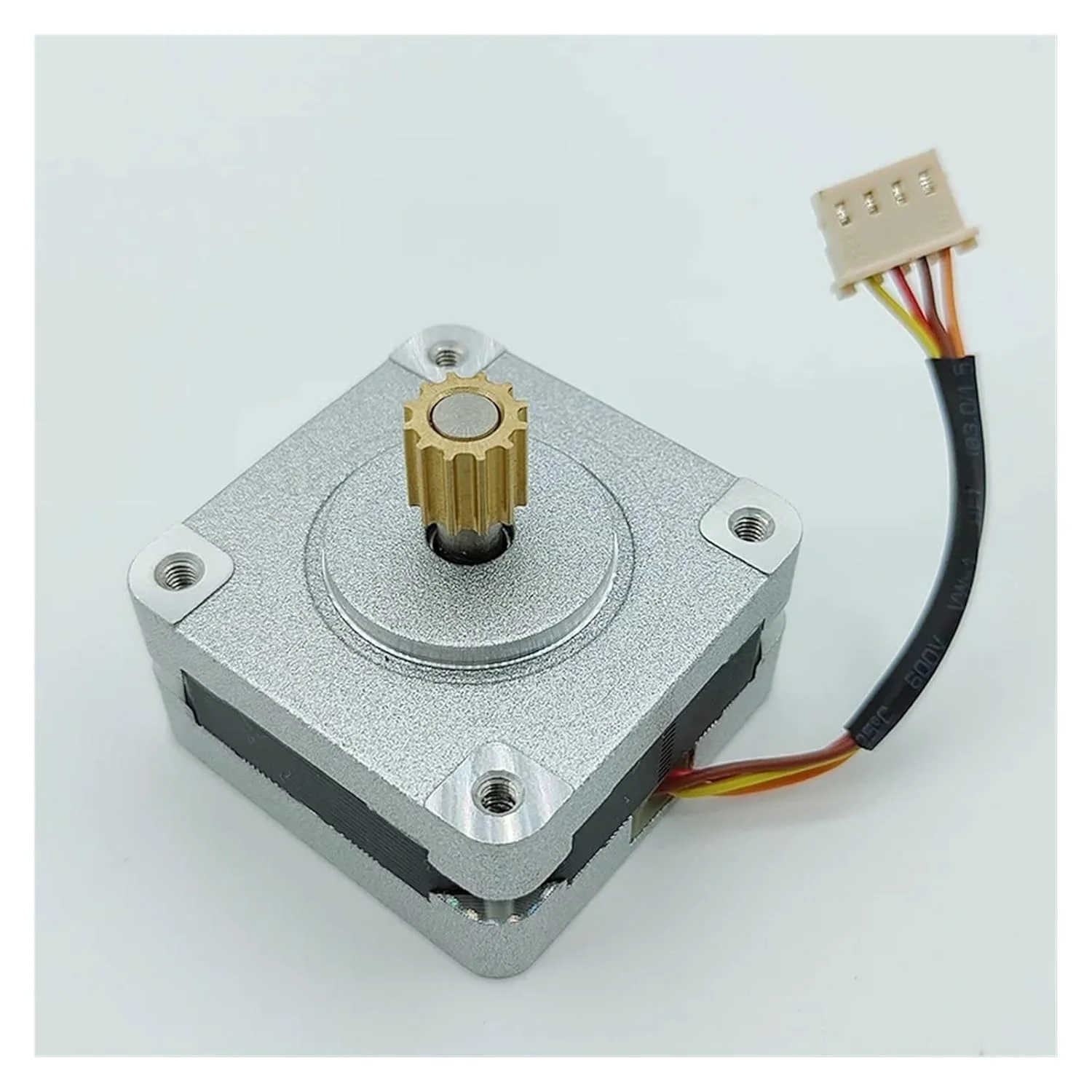 استارتر الکترونیکی پله ای هیبریدی نازک 1.8 درجه 2 فاز 4 سیم 39 میلی متری 16 با شفت 5 میلی متری و پولی برای پرینتر سه بعدی، دستگاه CNC ربات و موتور دستگاه حکاکی