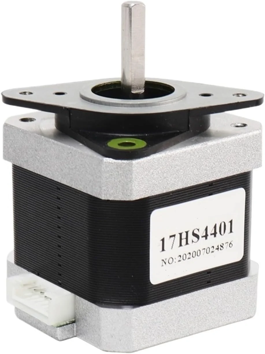 ۱ عدد موتور ۴ سیمه ۴۲ مدل 17HS4401 با دمپر لرزشگیر برای موتور پرینتر سه بعدی و موتور پله ای XYZ 17