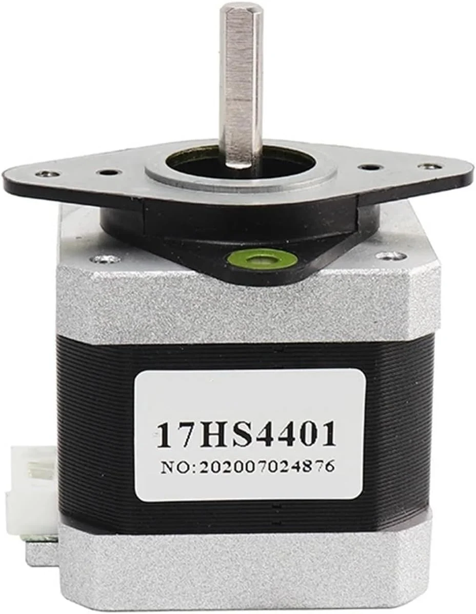 ۱ عدد موتور ۴ سیمه ۴۲ مدل 17HS4401 با دمپر لرزشگیر برای موتور پرینتر سه بعدی و موتور پله ای XYZ 17