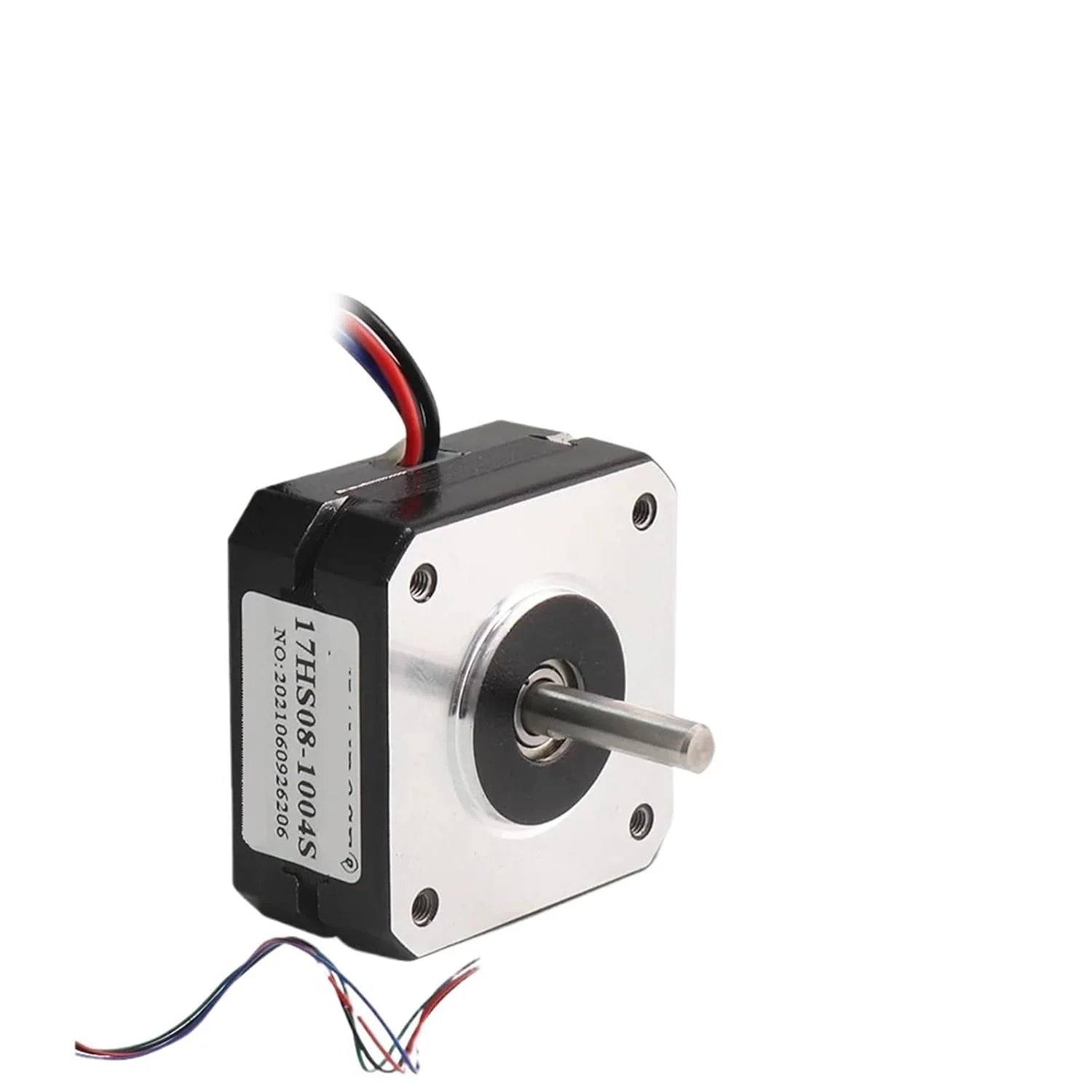موتور پله ای 17HS08-1004S 20mm 1A 16N.cm موتور پله کوتاه 42 4 سیم 17HS08-1004S برای اکسترودر CNC موتور چاپگر سه بعدی 1 عدد