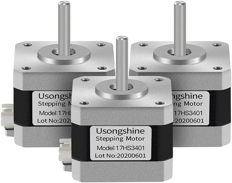 موتور پله ای 17HS3401 با کابل 1 متری، 4 سیم، موتور پله ای 17، موتور 42، 42BYGH 1.0A، موتور CNC لیزری، موتور پرینتر سه بعدی - (استایل: A، قطر شفت: کابل XH2.54)