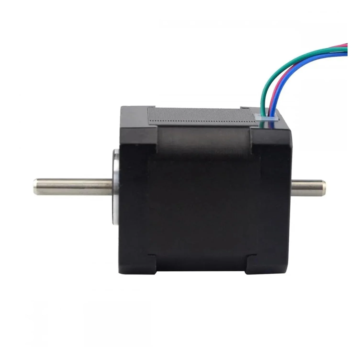 موتور پله ای دو شفت 0.9 درجه دوقطبی 48 میلی متر 44Ncm (62.48oz.in) 1.68A 4 سیم برای موتور پرینتر سه بعدی CNC