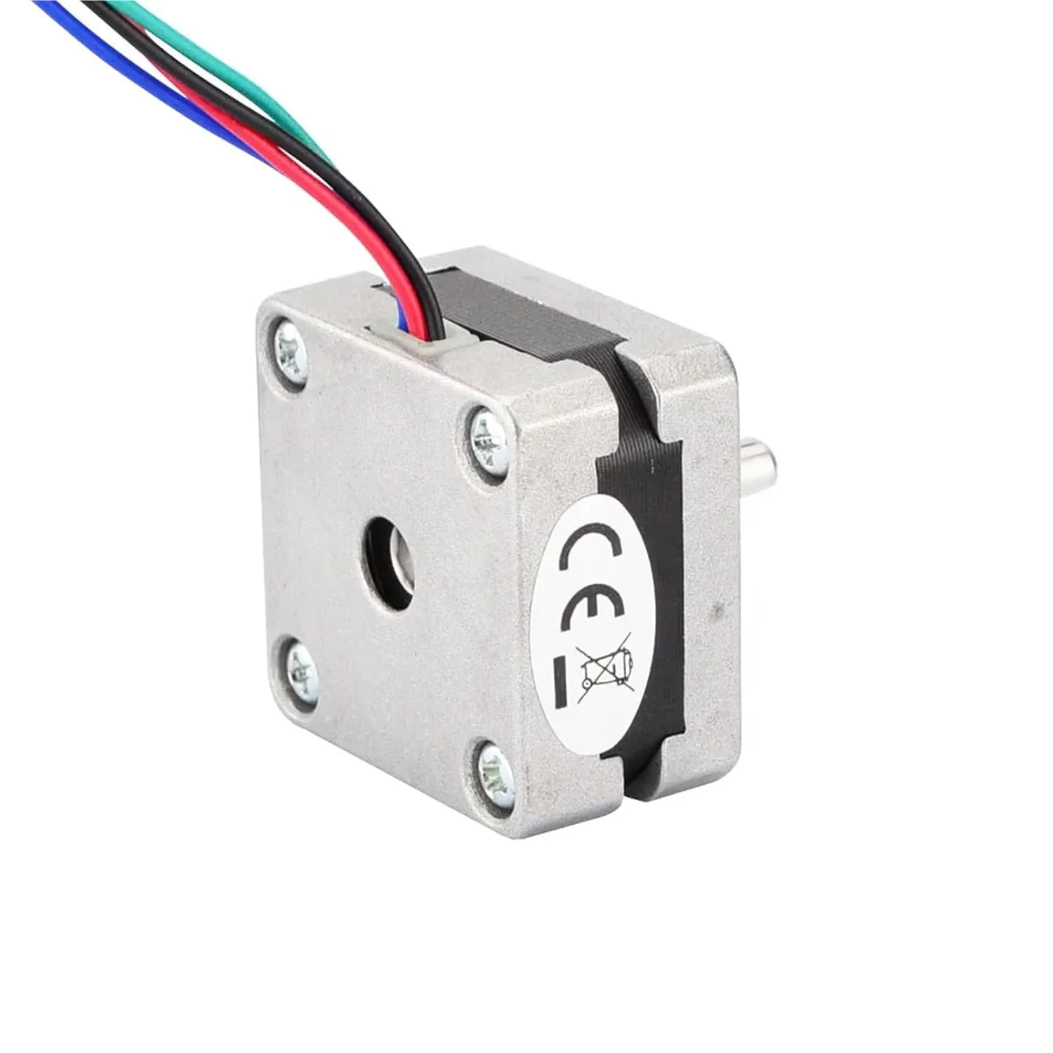 موتور پله ای 0.9 درجه 5Ncm 0.5A 35x35x20mm 4 سیمه برای اکسترودر پرینتر سه بعدی CNC موتور پله ای 0.9 درجه 5Ncm 0.5A 35x35x20mm 4 سیمه برای اکسترودر پرینتر سه بعدی CNC