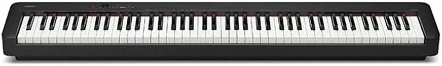 پیانو دیجیتال 88 کلیدی فشرده کاسیو CDP S110 با اکشن چکشی مدرج II، 10 صدا، قابلیت بلوتوث، USB MIDI، باریک و قابل حمل، مشکی | CDP-S110 BK پیانو دیجیتال 88 کلیدی فشرده کاسیو CDP S110 با اکشن چکشی مدرج II، 10 صدا، قابلیت بلوتوث، USB MIDI، باریک و قابل حمل، مشکی | CDP-S110 BK