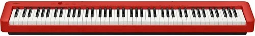 پیانو دیجیتال 88 کلیدی Casio CDP S160 با اکشن چکشی، قابل حمل، با باتری، USB MIDI، دارای 10 صدا، بلندگوی داخلی، قرمز | CDP-S160 RD پیانو دیجیتال 88 کلیدی Casio CDP S160 با اکشن چکشی، قابل حمل، با باتری، USB MIDI، دارای 10 صدا، بلندگوی داخلی، قرمز | CDP-S160 RD