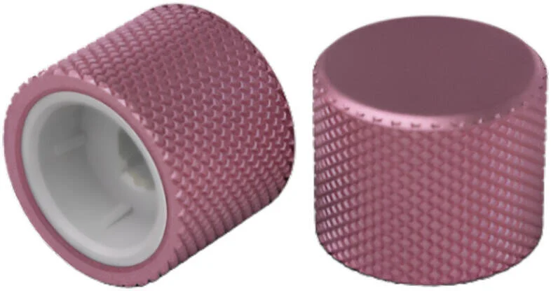 دکمه های چرخشی جایگزین Glorious GMMK Pro، پرداخت آنودایز شده، چرخش نامحدود، صورتی منشوری | GLO-ACC-P75-RK-P