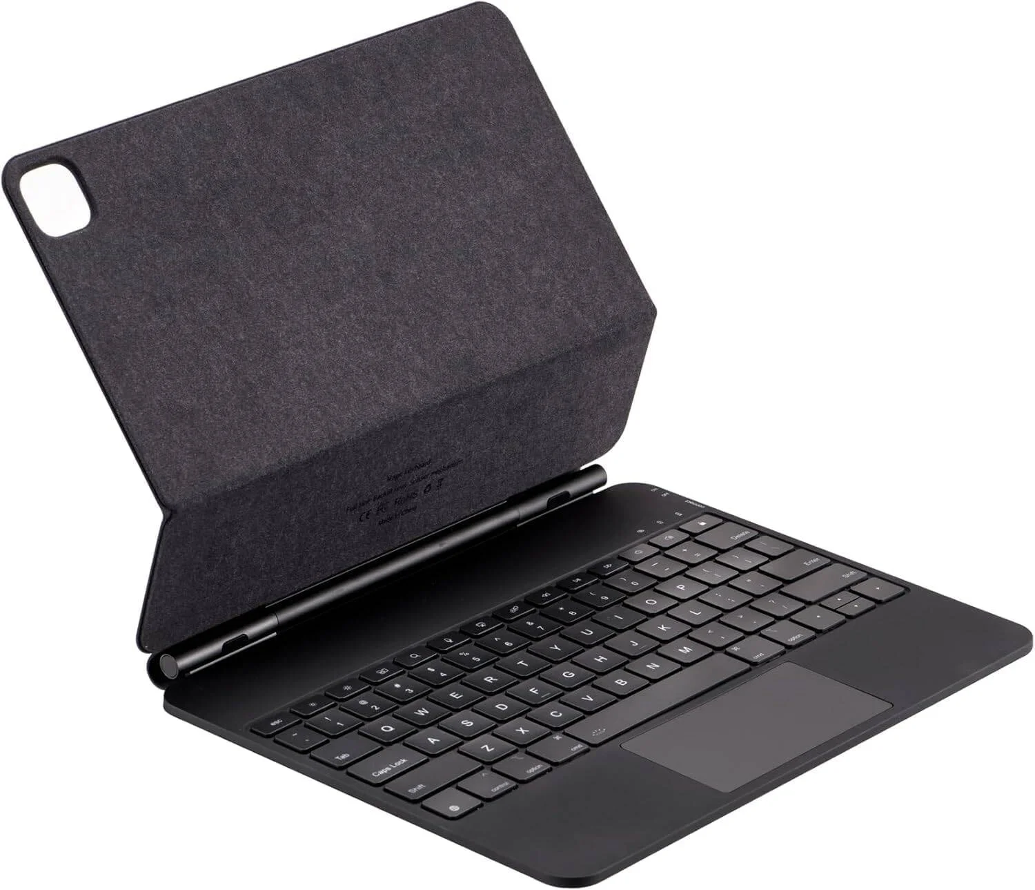 کاور کیبورد دار Glassology Magic مناسب برای آیپد 10.9 اینچی نسل دهم (2022)، دارای کلیدهای با نور پس زمینه، ترک پد چند لمسی، زوایای دید قابل تنظیم، اتصال مغناطیسی، محافظت کامل | GKCM10