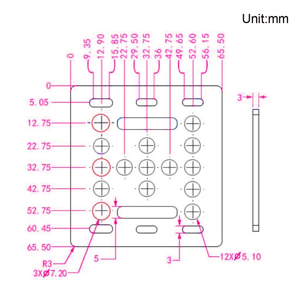 چرخ بزرگ V با صفحه نگهدارنده و سگک تسمه 6 میلی‌متری برای پروفیل آلومینیومی شیاردار 2020V، مجموعه قطعات جانبی پرینتر سه بعدی برای CNC کاسل، چرخ مشکی (چرخ‌های بزرگ V با تسمه)