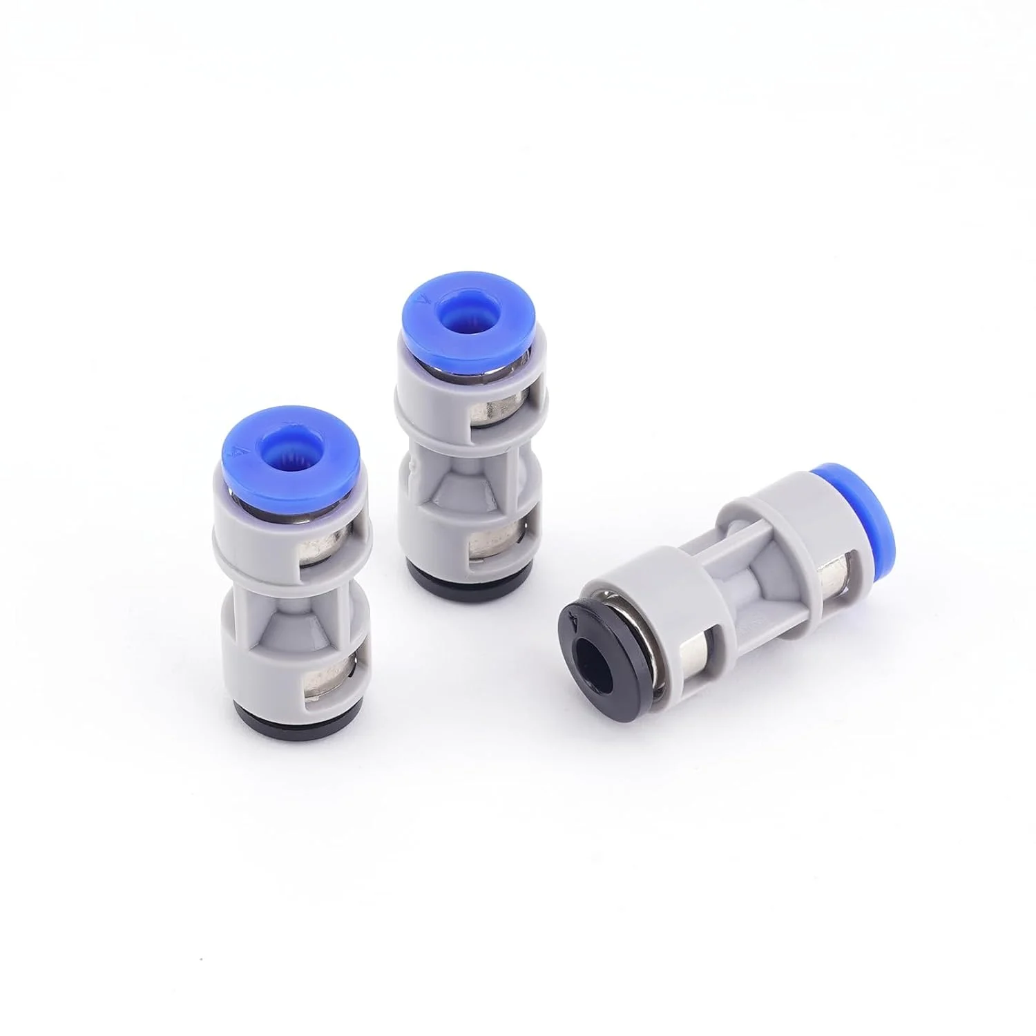 3 عدد آداپتور لوله تفلون PTFE جایگزین برای پرینتر سه بعدی Bambu Lab A1/A1MINI/P1P/P1S/X1/X1C/X1E/H2D، اتصالات تغذیه ترکیبی فلزی پلاستیکی برای پرینتر سه بعدی Bambu Lab