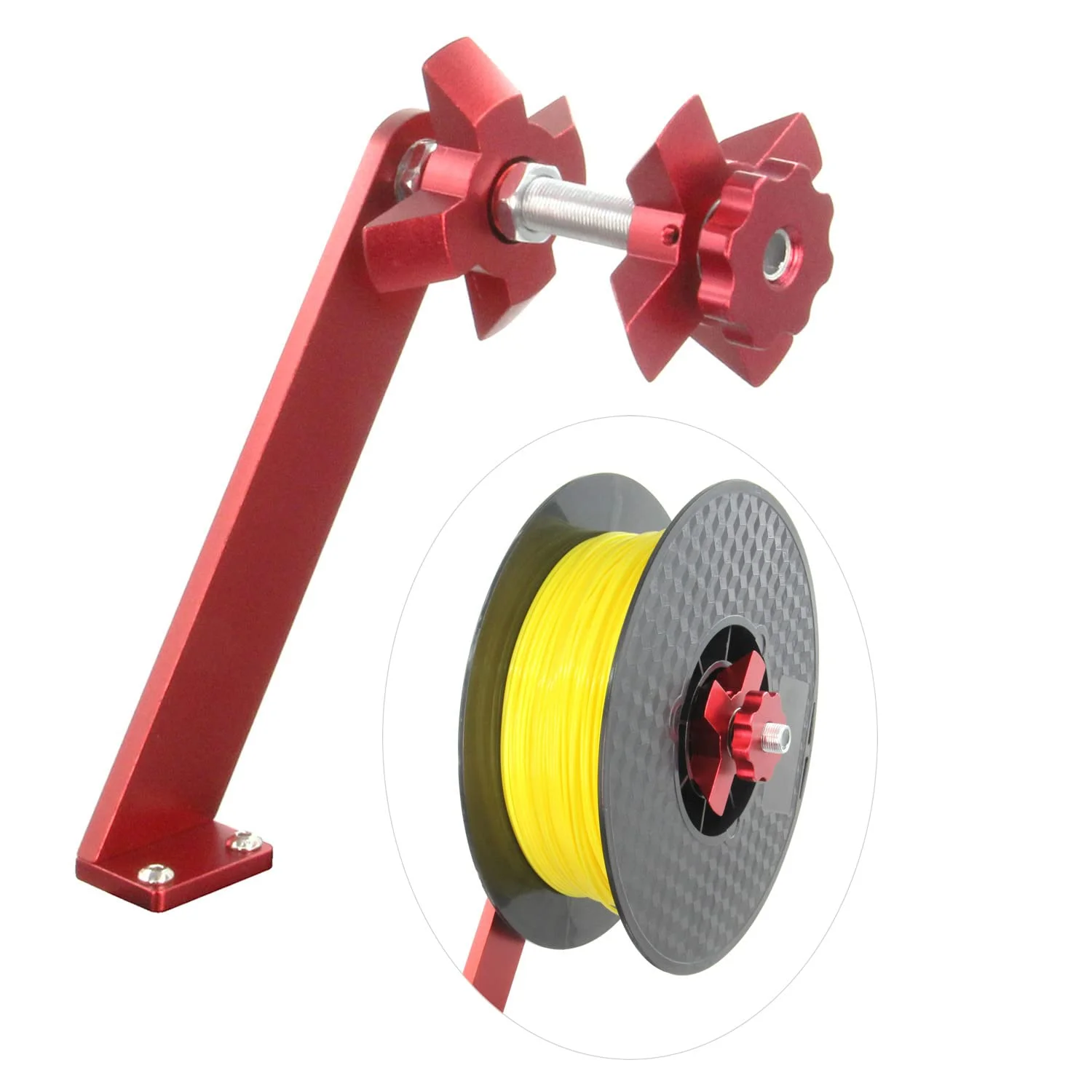کیت ارتقاء نگهدارنده قرقره فیلامنت با بلبرینگ چرخشی برای پرینتر سه بعدی Ender 3/Ender3 V2/Ender 3 Pro/Ender 5/CR-10 (نگهدارنده قرقره)