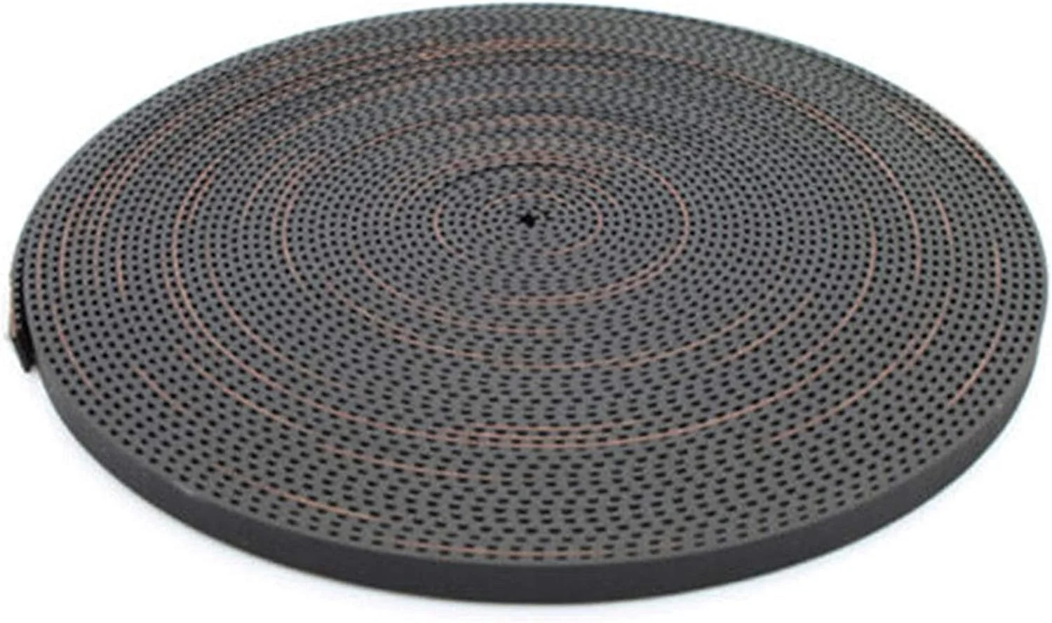 تسمه تایم لاستیکی تقویت شده با فیبر شیشه ای GT2 RF، عرض 6 میلی متر، برای پرینتر سه بعدی، 10 متر سایز دقیق (رنگ: مشکی)