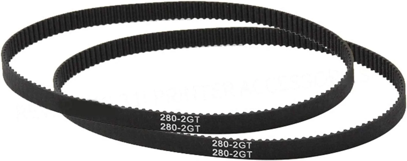 تسمه تایمینگ بسته Xianglaa-Timing Belt Gt2 عرض 6 میلی متر، حلقه قطعات پرینتر سه بعدی، 852mm/752mm/1220mm/1524mm، تسمه لاستیکی با اندازه دقیق (اندازه: 1220mm)