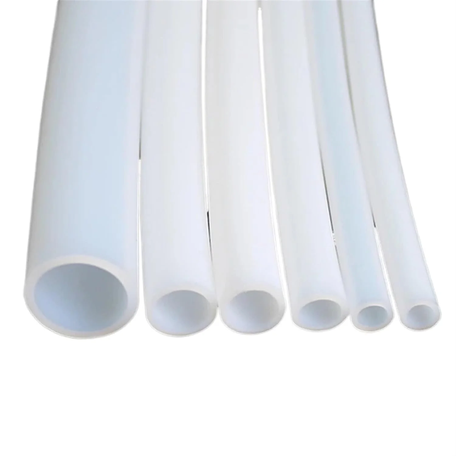 لوله PTFE سفید برای قطعات پرینتر سه بعدی، قطر داخلی 0.5mm 1 2 2.5 3 4 5 6 7 8 10 12mm 14mm 16mm 18mm 20mm، شلنگ عایق F46، لوله سخت 600 ولت، 1 متر (قطر داخلی 11mm x قطر خارجی 13mm)