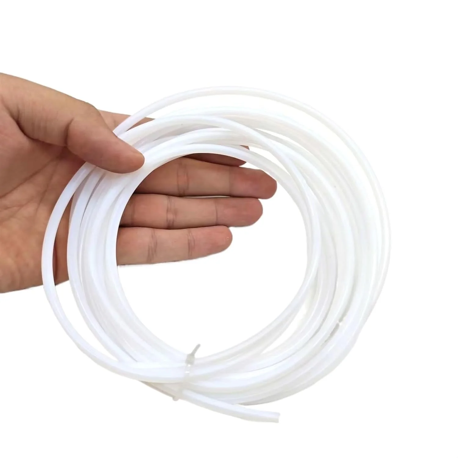 لوله PTFE سفید 5 متری 2x4mm 4x6mm 3mm x 4mm 2mm x 3mm تفلون برای اکسترودر Hot end قطعات پرینتر سه بعدی فیلامنت 1.75mm 3mm (ID4mm OD6mm)