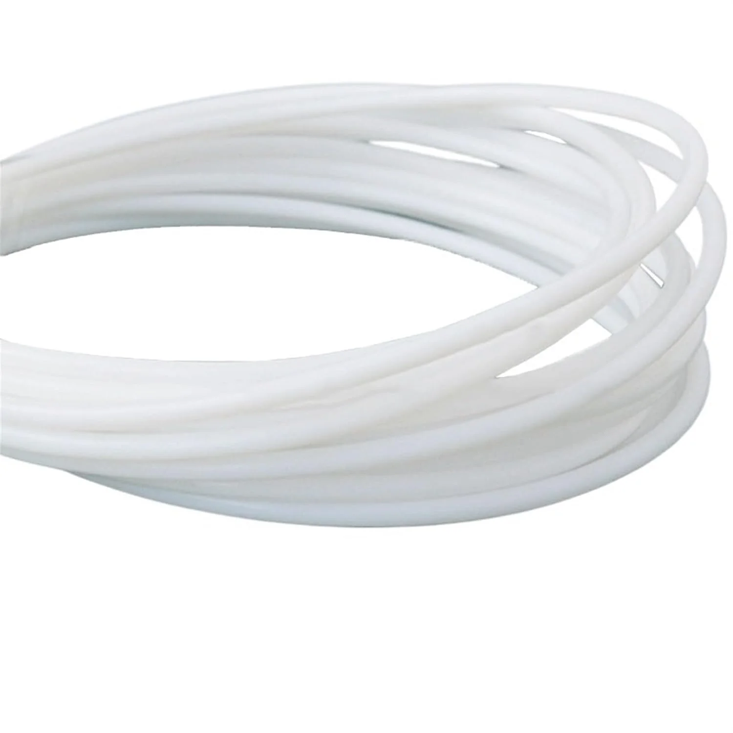 لوله PTFE سفید مقاوم در برابر دمای بالا 4mm x 6mm 2mm x 3mm 2mm x 4mm متری قطعات پرینتر سه بعدی 1 متر (4x6mm)