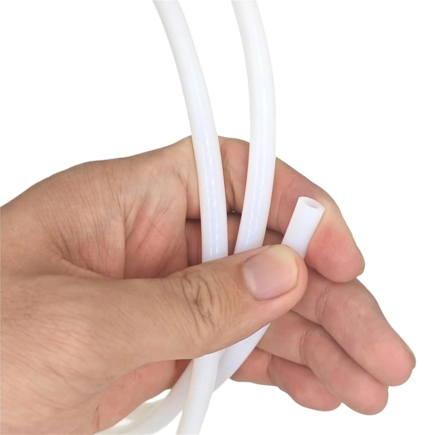 لوله تفلون PTFE اکسترودر هات اند، مناسب برای فیلامنت 1.75mm و 3.0mm با قطر داخلی 2mm، 3mm و 4mm، قطعات پرینتر سه بعدی (2x4mm)