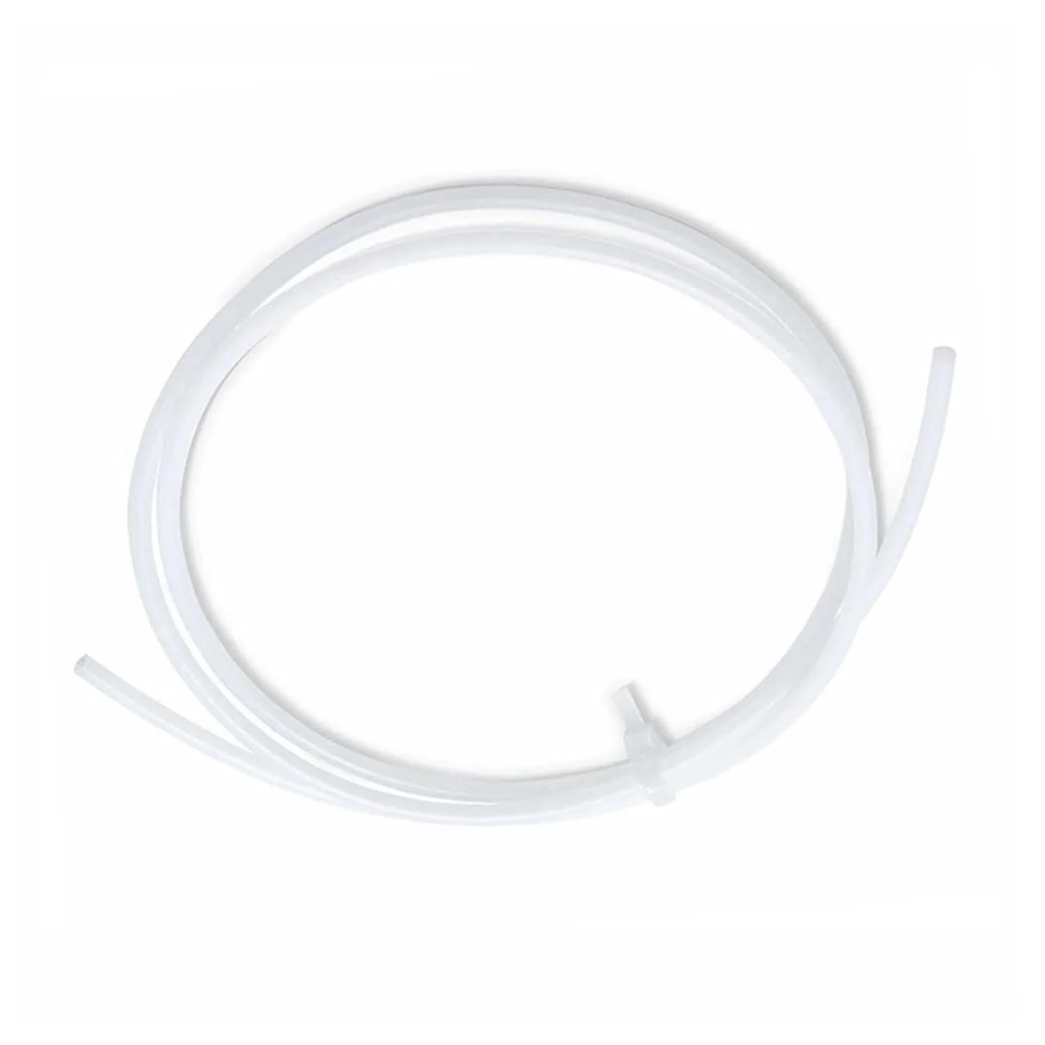 لوله PTFE 1 متری 2 متری برای قطعات پرینتر سه بعدی، گلوگاه اکسترودر هات اند پرینتر سه بعدی، فیلامنت 1.75 میلی متری پرینتر سه بعدی (سفید، 2 متر ID2mmxOD4mm)