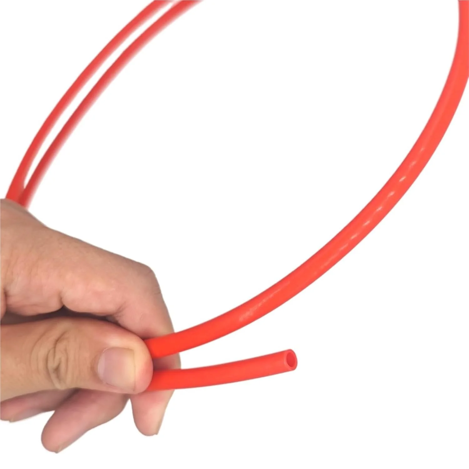 لوله سخت اکسترودر داغ پرینتر سه بعدی، لوله PTFE عایق F46 با اندازه های ۸، ۹، ۱۰، ۱۱، ۱۲ و ۱۳ میلی متر (۶mm x 7mm)