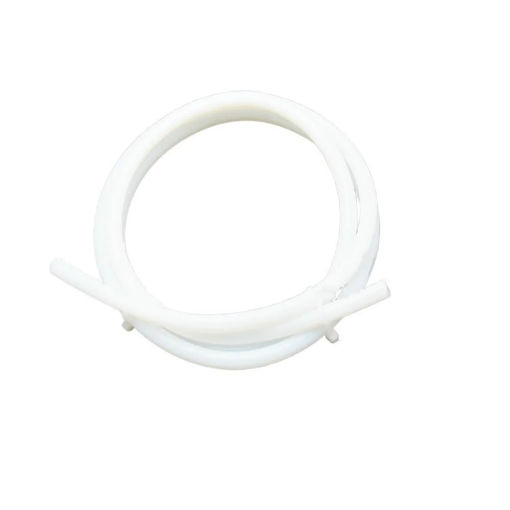 لوله اکسترودر PTFE پرینتر سه بعدی، طول 1 متر، مناسب برای فیلامنت 1.75 میلی‌متر و 3 میلی‌متر، قطر داخلی 2 میلی‌متر و 3 میلی‌متر، قطر خارجی 4 میلی‌متر (سفید، 4x6 میلی‌متر)
