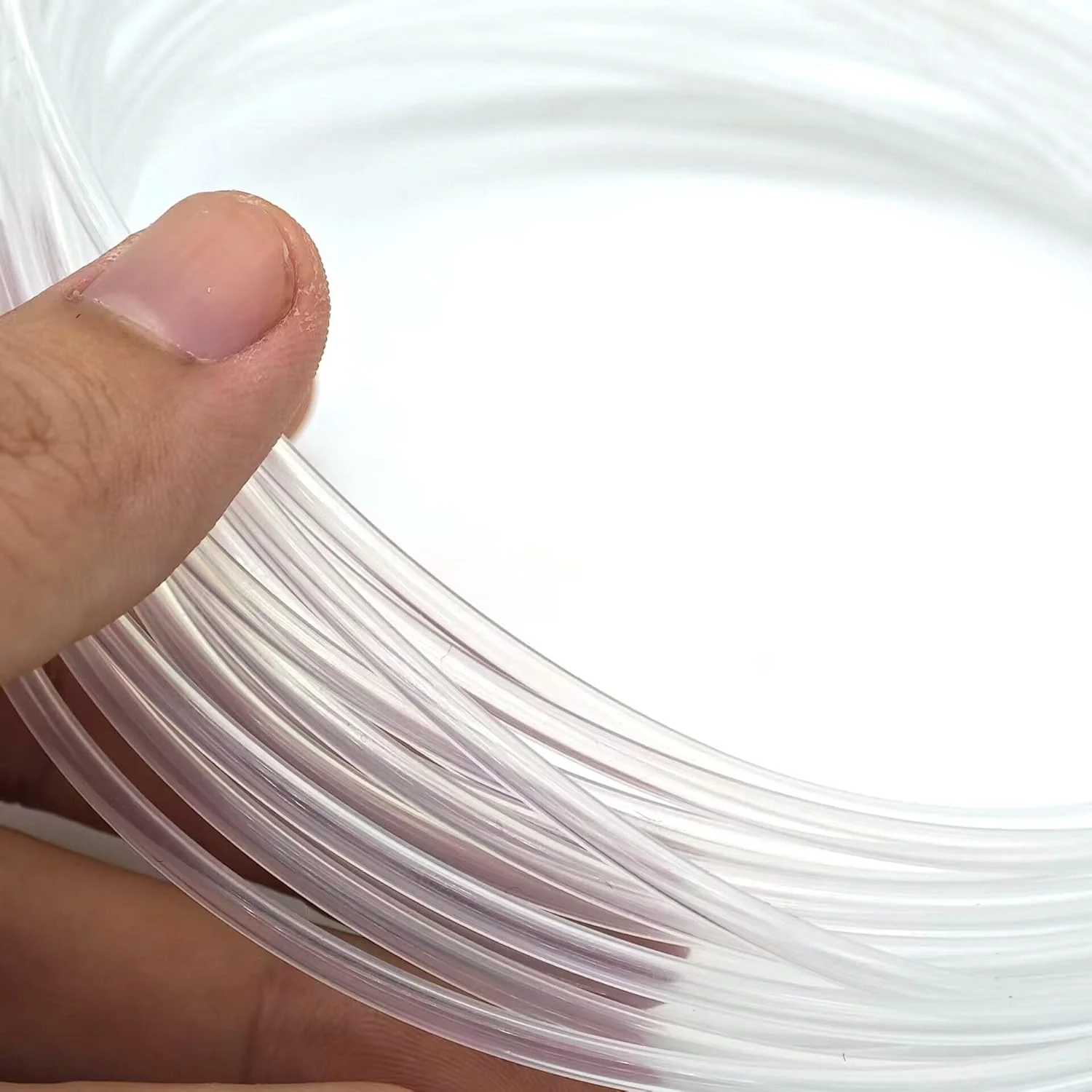 قطعات پرینتر سه بعدی، لوله PTFE اکسترودر 1 متری، لوله شفاف برای اکسترودر 1.75 میلی متری 3 میلی متری، شناسه 2 میلی متر 3 میلی متر 4 میلی متر 6 میلی متر OD 4 میلی متر (شفاف، شناسه 2 میلی متر OD 3 میلی متر)