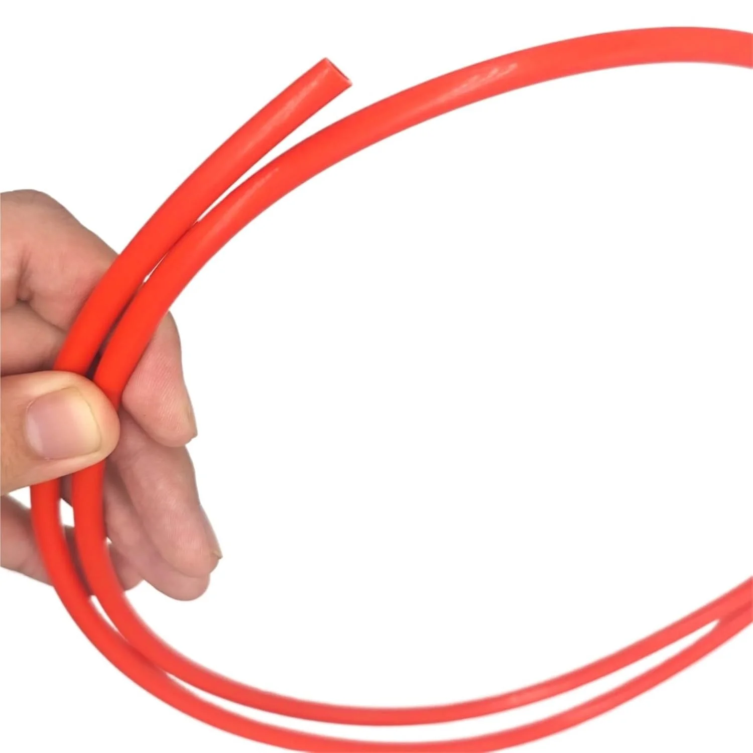لوله PTFE یک متری برای قطعات پرینتر سه بعدی، قطر داخلی 0.5mm 1mm 2mm 2.5mm 3mm 4mm 5mm 6mm 20mm شیلنگ عایق F46 اکسترودر (قرمز، قطر داخلی 4mm x قطر خارجی 6mm)