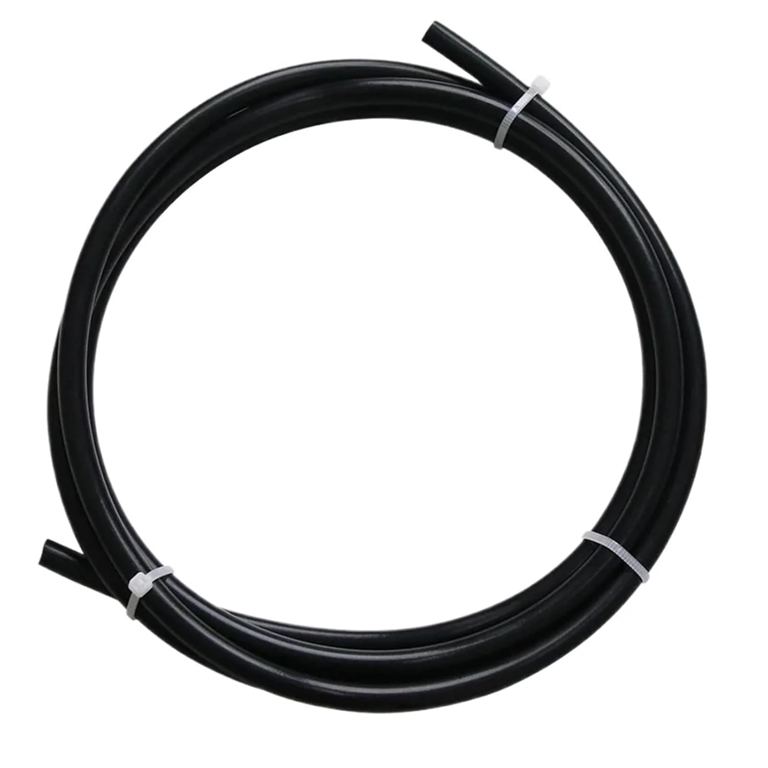 لوله FEP PTFE یک متری با شناسه داخلی 0.5mm 1mm 4mm 5mm 6mm 7mm 8mm 10mm 12mm شیلنگ عایق F46 لوله سخت 600 ولت برای قطعات پرینتر سه بعدی (مشکی، شناسه داخلی 0.5mm x شناسه خارجی 1mm)
