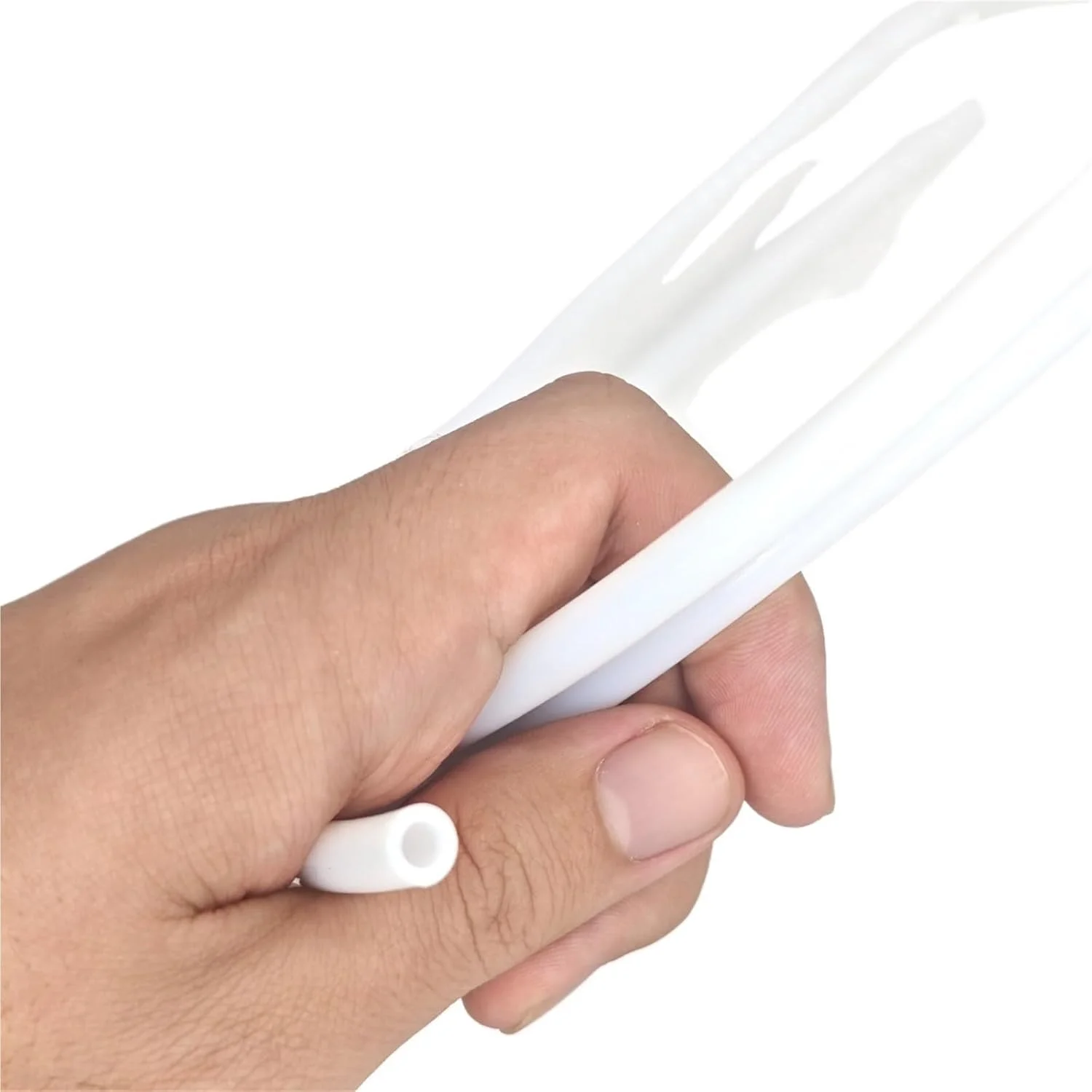 لوله PTFE سفید رنگ در اندازه های 1 متر، 3 متر و 5 متر با قطر داخلی 2.0mm و 2.5mm برای فیلامنت 1.75 پرینتر سه بعدی (5 متر قطر خارجی 4mm در قطر داخلی 2mm)