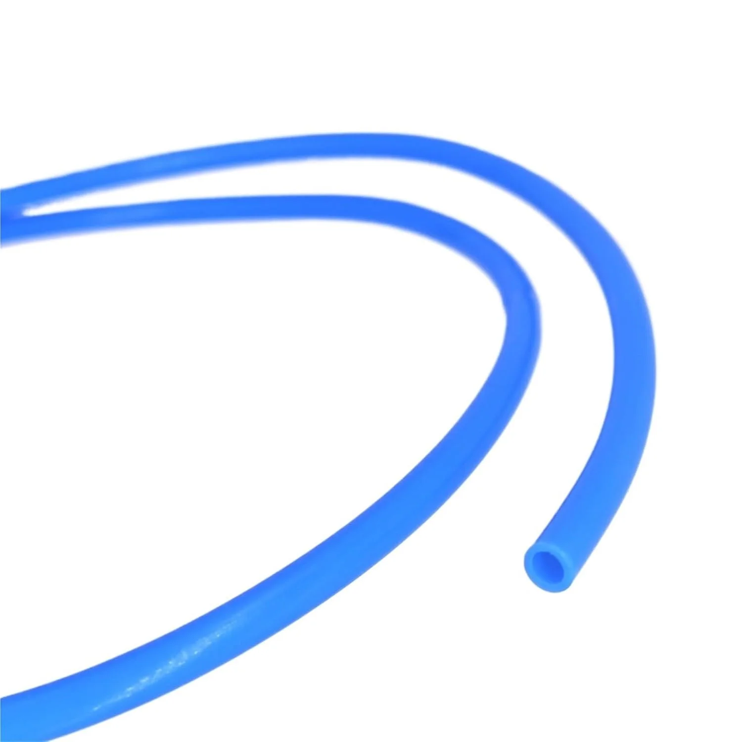 لوله PTFE 5 متری 10 متری برای قطعات پرینتر سه بعدی اکسترودر Hot end، فیلامنت 1.75mm 3mm، شناسه 2mm 3mm 4mm (آبی، 5 متر 2mmx4mm)