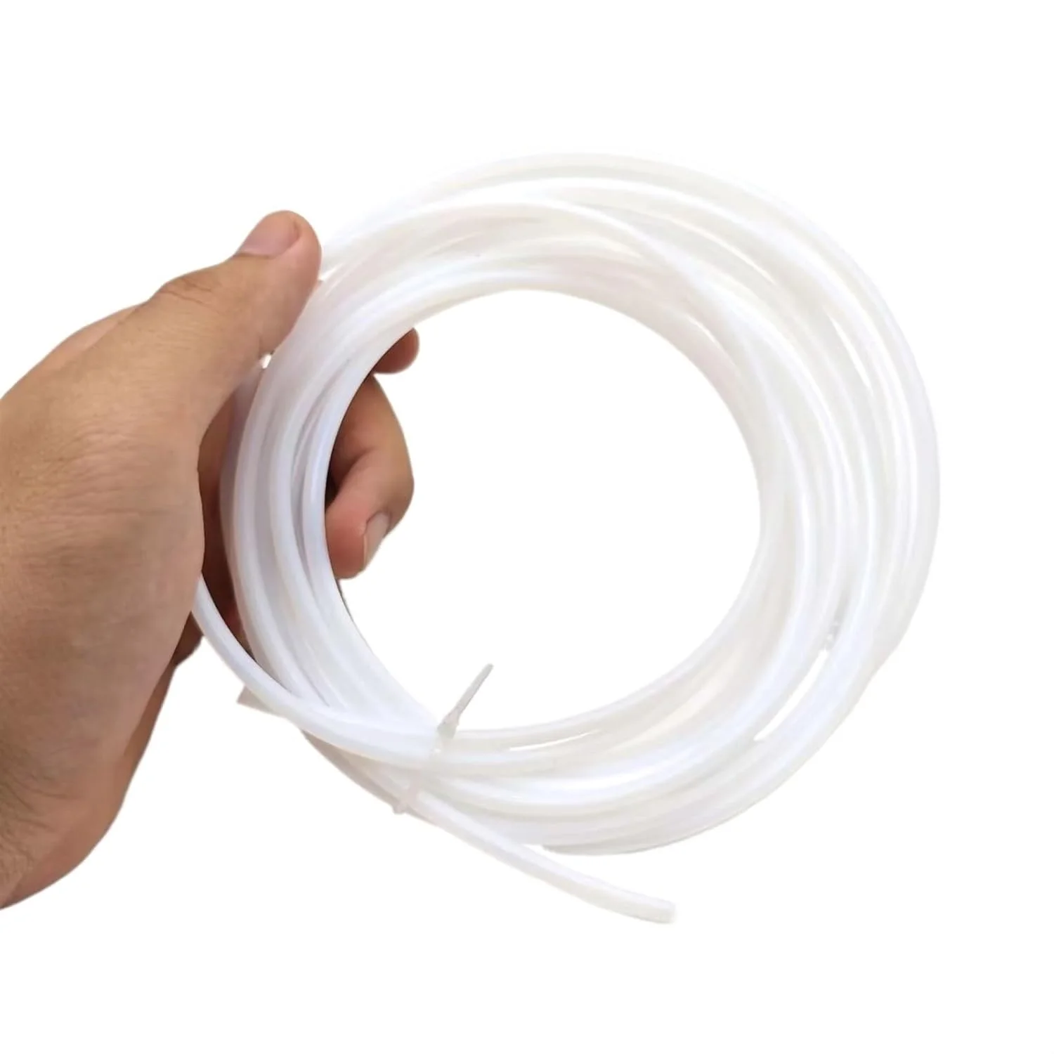 لوله PTFE با طول 1 متر، 2 متر، 5 متر و 10 متر برای اکسترودر پرینترهای سه بعدی، قطعات فیلامنت 1.75 میلی‌متری و 3 میلی‌متری، قطر داخلی 2 میلی‌متری، 3 میلی‌متری و 4 میلی‌متری (5 متر 4x6 میلی‌متر)