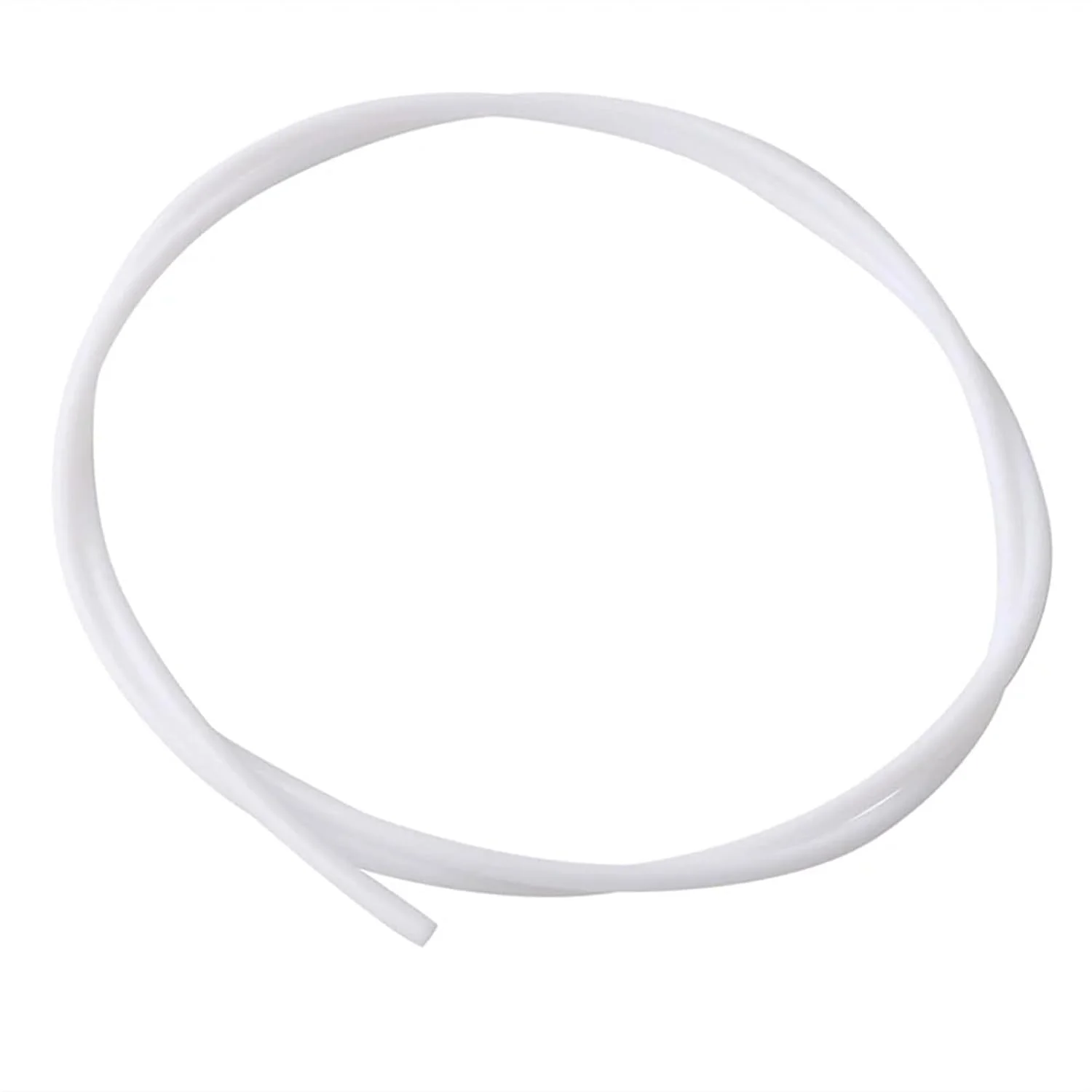 اتصال دهنده سفید لوله انعطاف پذیر پرینتر سه بعدی مقاوم در برابر حرارت لوله PTFE برای لوازم جانبی پرینتر سه بعدی فیلامنت 1.75