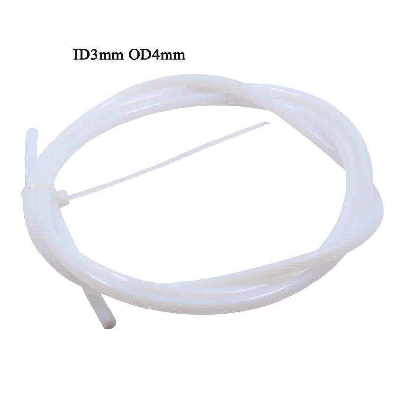 لوله PTFE با ابعاد 4x6 میلی‌متر برای قطعات پرینتر سه بعدی، لوله راهنمای فیلامنت 1.75 میلی‌متری (2 متر)