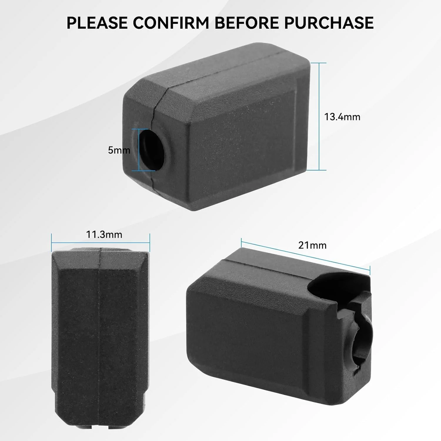 لوازم جانبی پرینتر سه بعدی برای Bambu Labs X1C P1P P1S X1 Carbon، جوراب سیلیکونی (5 عدد): برای پوشش نازل، محافظ اکسترودر هات اند، جلوگیری از تجمع فیلامنت