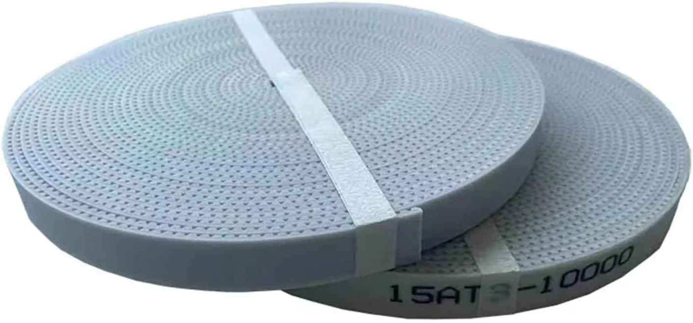 تسمه باز پلی یورتان AT3 با عرض 15 میلی متر، تسمه انتقال نیرو پلی یورتان برای دستگاه برش و حکاکی لیزر CO2 و پرینتر سه بعدی (1 متر، 15 میلی متر) تسمه باز پلی یورتان AT3 با عرض 15 میلی متر، تسمه انتقال نیرو پلی یورتان برای دستگاه برش و حکاکی لیزر CO2 و پرینتر سه بعدی (1 متر، 15 میلی متر)