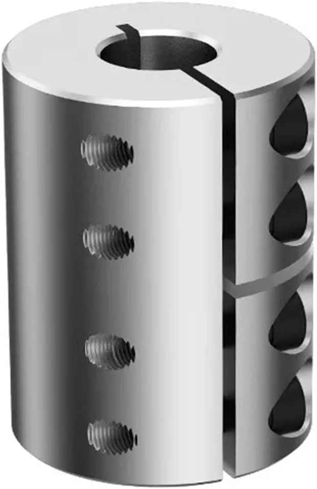 کوپلینگ شفت LL D20L25 اتصال دهنده موتور صلب عنکبوتی اتصال جهانی آلومینیومی پرینتر سه بعدی Cardan (LL-B-D20L25-4X5)