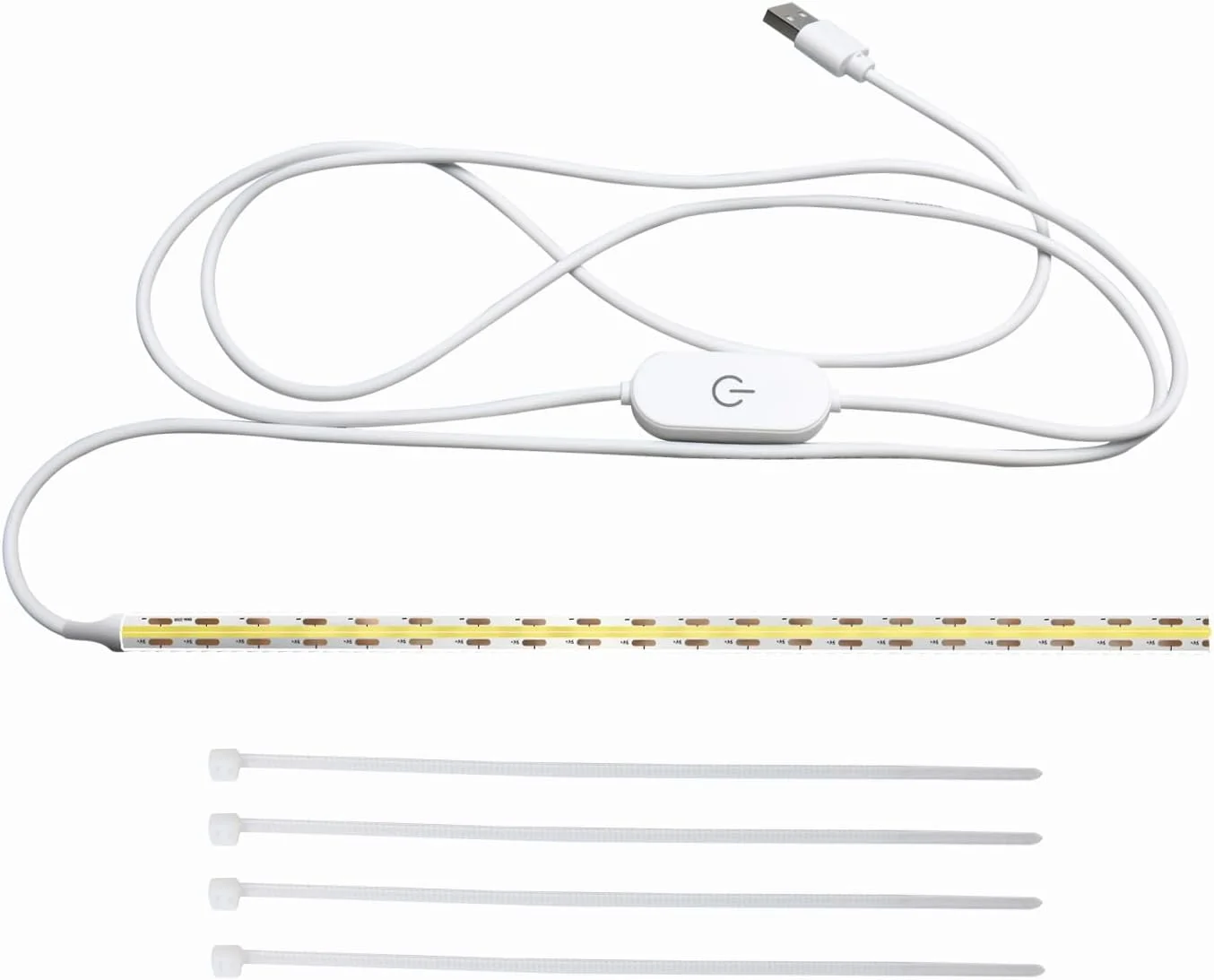 کیت نوار نور LED ارتقا یافته JUUPINE Kobra 3 برای پرینترهای سه بعدی Anycubic Kobra 3/Kobra 3V2 Combo، نوار لامپ LED 5 ولت با روشنایی بالا 1.5 متری، لوازم جانبی پرینتر سه بعدی کیت نور LED Kobra 3.