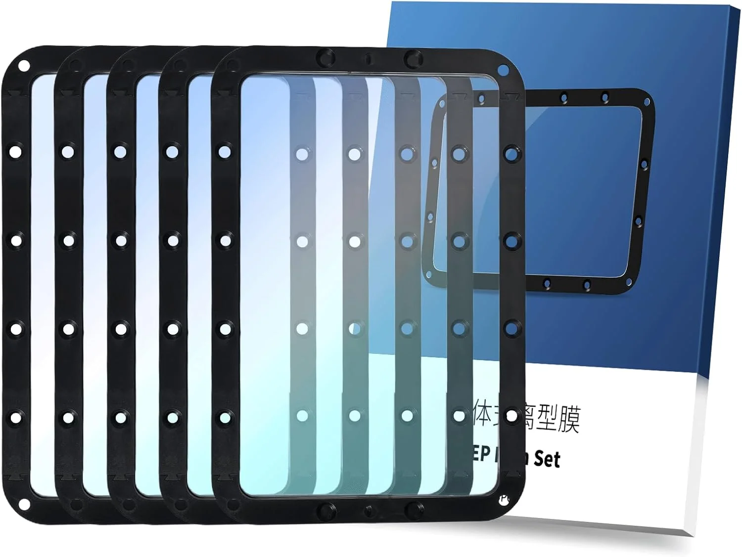5 عدد فیلم FEP برای Photon Mono 2، ارتقاء تشت رزین، لوازم جانبی پرینتر سه بعدی سازگار با Anycubic Photon Mono 2، Mono 4 UV DLP LCD - 197 x 131mm