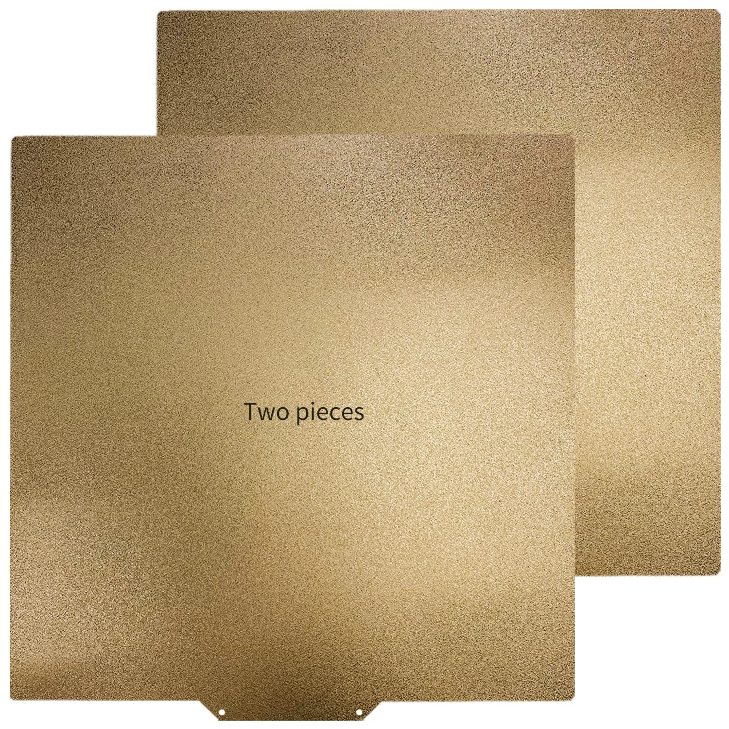 دو عدد صفحه ساخت 120x120 میلی‌متری ورون 0.1 0.2، ورق PEI، بستر مغناطیسی فولادی فنری (4.7x4.7 اینچ) برای پرینتر سه بعدی ورون 0 V0