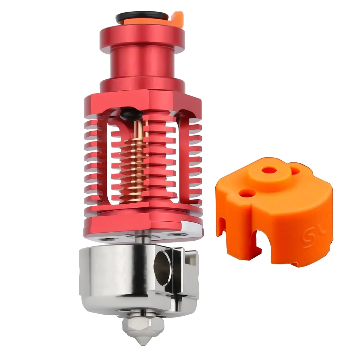 ارتقاء هات‌اند اژدهای سرخ مارمولک K1 V6 با نازل مسی روکش شده، سازگار با Voron 2.4 0.1 CR10 Ender 3 V2 Pro Ender 5 Prusa I3 MK3s Titan DDB اکسترودر پرینتر سه بعدی