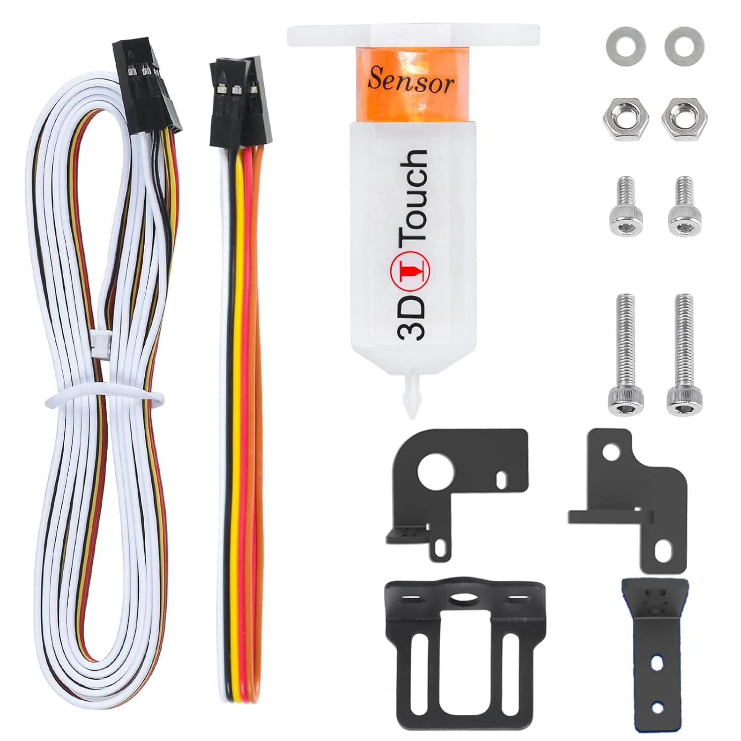 نسل جدید سنسور اتوماتیک تراز بستر V3.2 به همراه 4 براکت سازگار با پرینترهای سه بعدی Ender-3/3S/3Pro, Ender-5/5S/5Pro, CR-10 و Geeetech، دقت 0.005mm +/- نسل جدید سنسور اتوماتیک تراز بستر V3.2 به همراه 4 براکت سازگار با پرینترهای سه بعدی Ender-3/3S/3Pro, Ender-5/5S/5Pro, CR-10 و Geeetech، دقت 0.005mm +/-