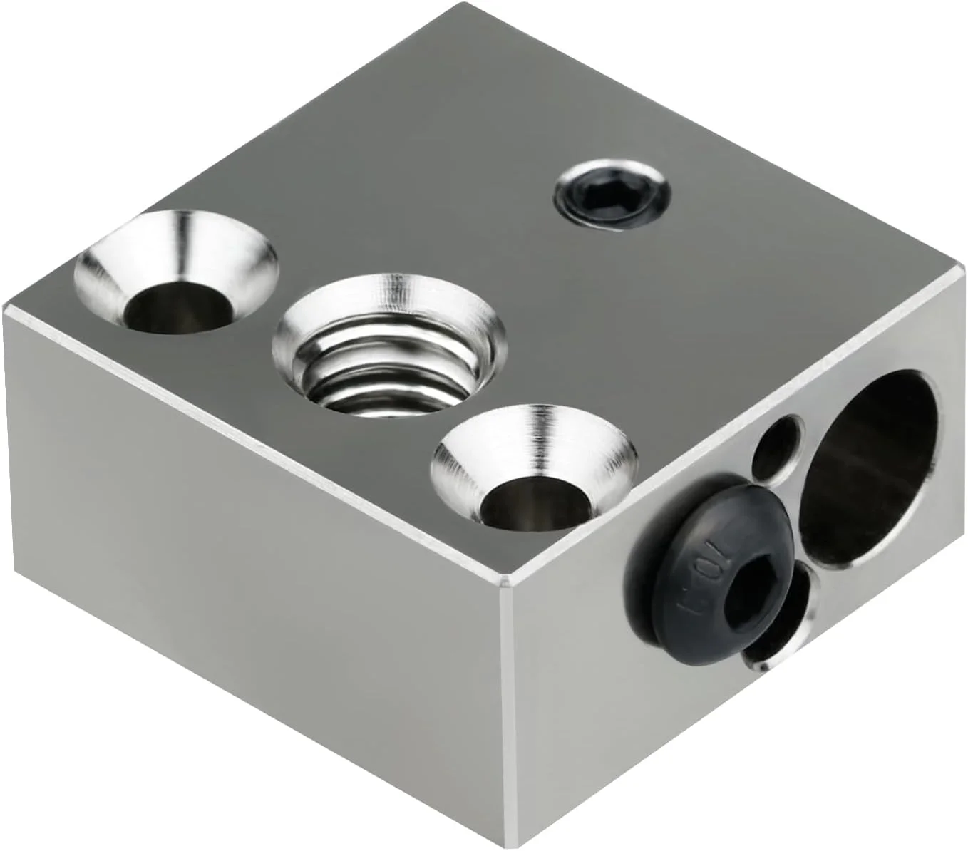 بلوک گرمکن مسی روکش‌دار CR-10 با دمای بالا برای اکسترودر MK8، هات‌اند تمام فلزی Creality، Ender3 V2، Ender 3 pro، Ender 5 Pro Plus، پرینتر سه بعدی CR10 S4 S5 (مسی)