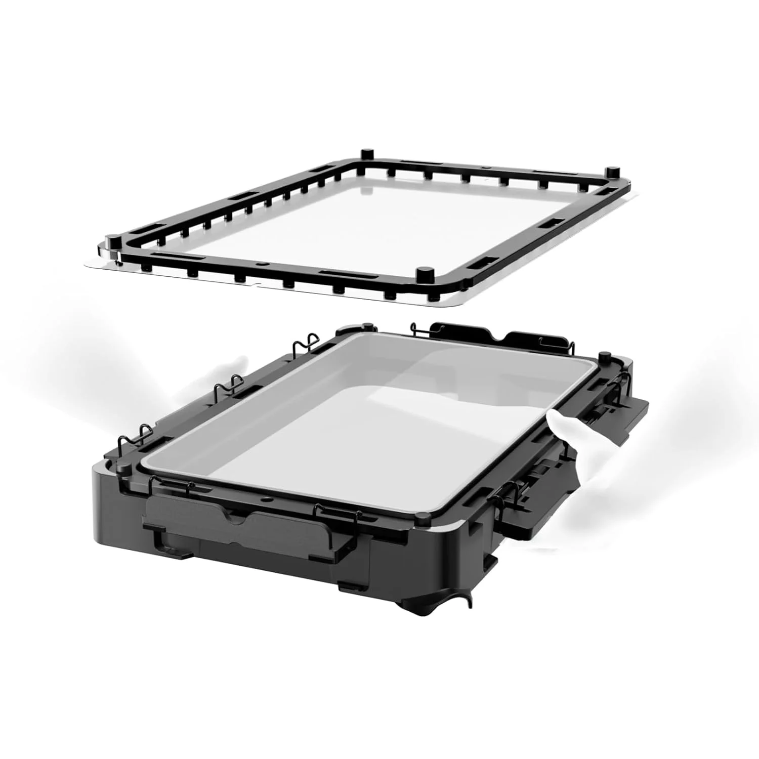 مخزن رزین رهاسازی سریع Chitu Systems Hoopat X4 برای پرینتر سه بعدی ELEGOO Saturn 4/Saturn 4 Ultra با 3 عدد فیلم رهاسازی ACF از پیش سوراخ شده، تعویض در 1 دقیقه برای چاپ آسان