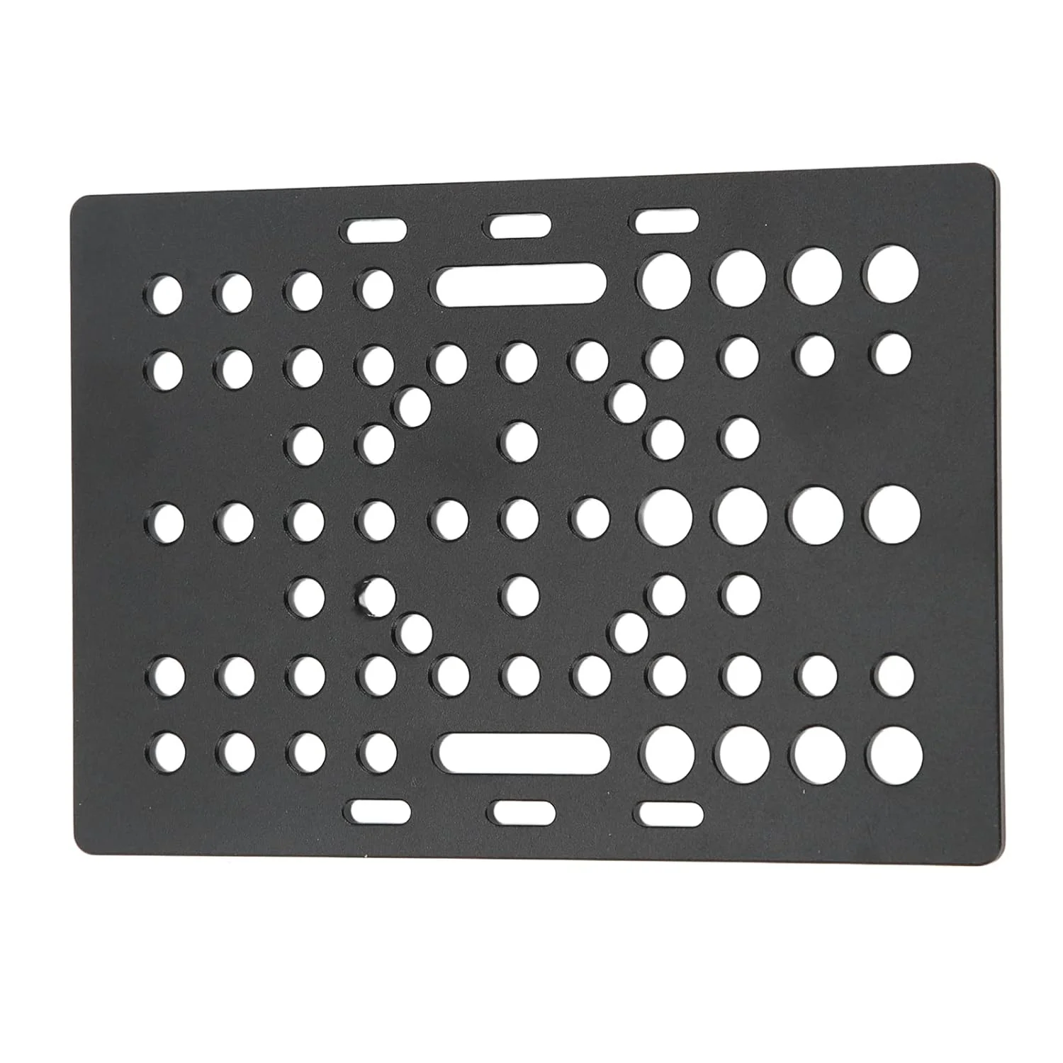 صفحه دروازه ای، صفحه دروازه ای آلومینیومی با استحکام بالا آنودایز شده مشکی راهنمای خطی جهانی پرینتر سه بعدی برای دستگاه فرز (تخته)