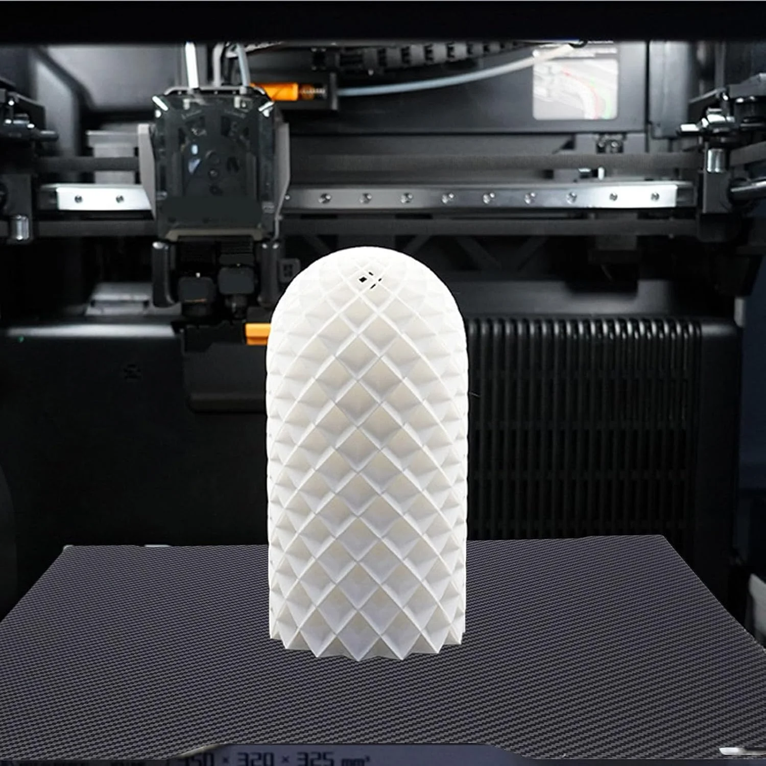 صفحه ساخت PET PEI صاف، صفحه ساخت دو طرفه برای پرینتر سه بعدی Bambu Lab H2D، ابعاد 355x346 میلی متر