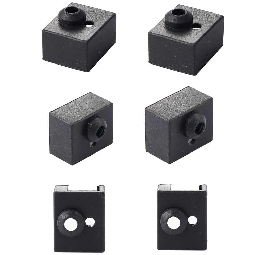 ۶ عدد جوراب سیلیکونی برای اکسترودر Ender 3 S1، سازگار با پرینترهای سه بعدی Ender 3 S1/Ender 3 S1 Pro/Ender 3 S1 Plus، CR10 Smart Pro/Sermoon V1 Pro