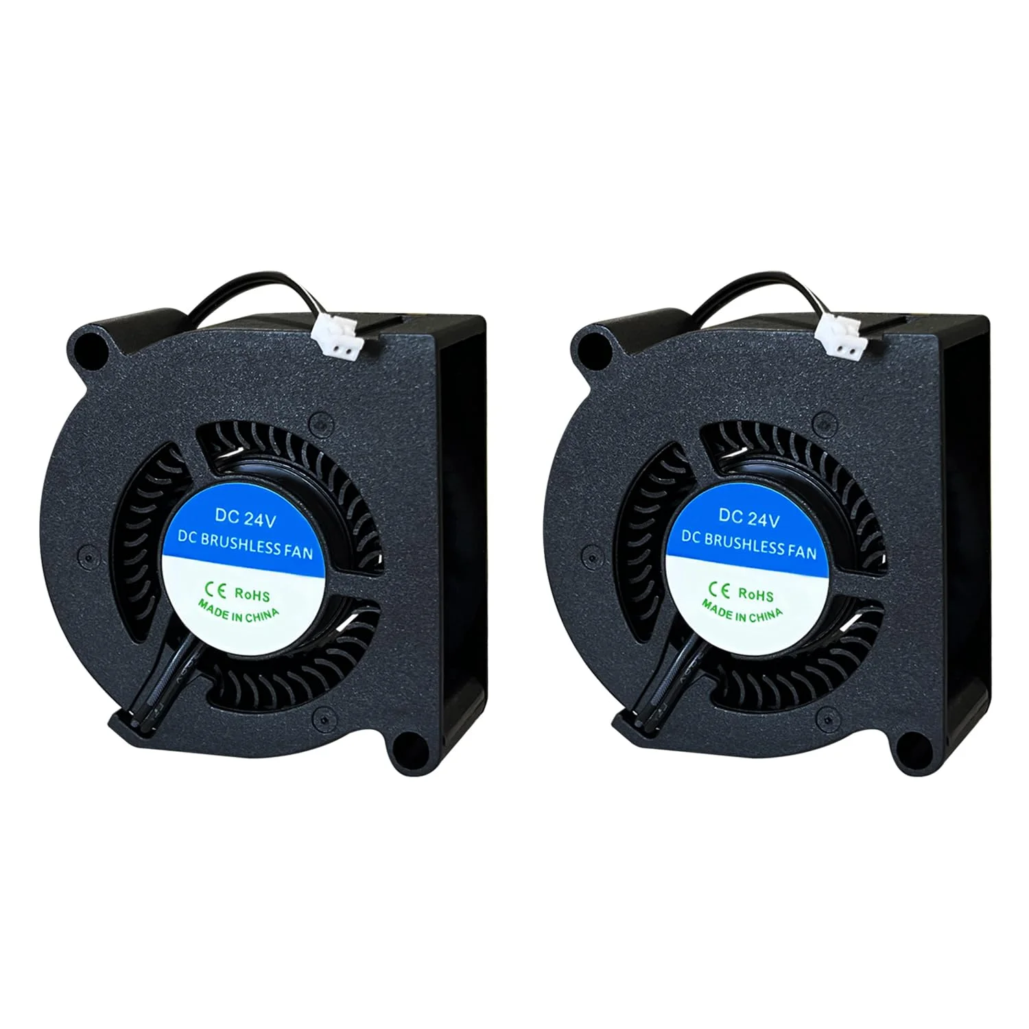 دو عدد فن براشلس برای Kobra S1، فن بلبرینگی DC 24V 5020، فن اکسترودر هات اند، فن هیت سینک هات اند، فن خنک کننده محوری برای لوازم جانبی پرینتر سه بعدی Anycubic